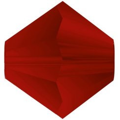 Preciosa MC Rondelle Bead 4mm Siam Matte