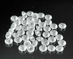 Preciosa Perle Rondelka 3x5mm Crystal Matte