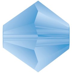 Preciosa MC Rondelle Bead 6mm Sapphire Matte