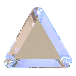 Preciosa MC Triangle No Hotfix 6mm Crystal AB