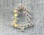 Christmas tree pin - Christmas tree Crystal AB/silver