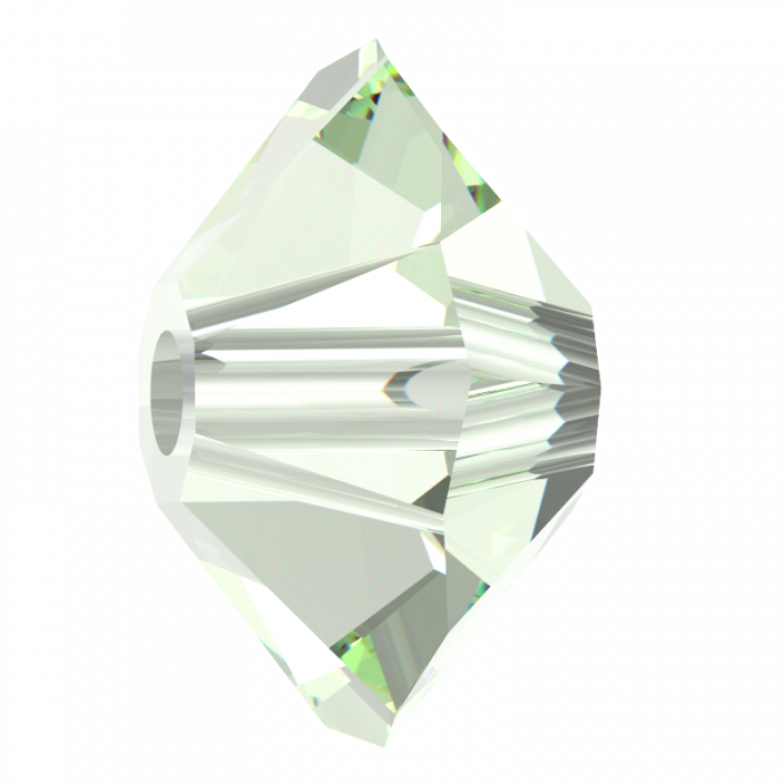 Preciosa Perle Rondelka 4x6mm Crystal Viridian
