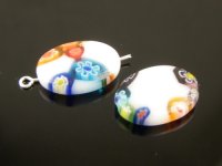 Millefiori - Biely porcelán
