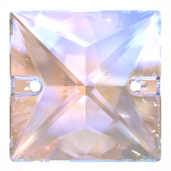 Preciosa Čtvereček 2D 16x16mm Crystal AB