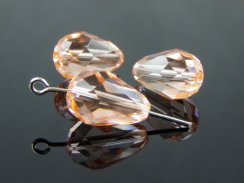 Preciosa MC Bead Pear 12x8mm Light Orange