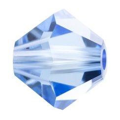 Preciosa MC Rondelle Bead 8mm Light Sapphire