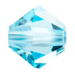 Preciosa MC Rondelle Bead 12mm Aqua Bohemica
