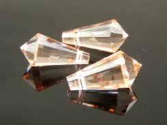 Preciosa® pendant MC Drops 181 1H 7.5x15mm Light Orange