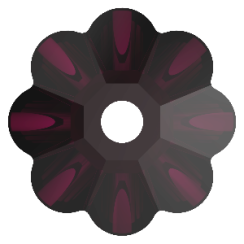 Preciosa Loch Flower 1H 8mm Amethyst