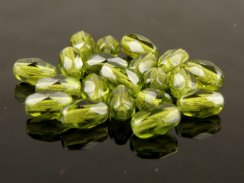 Broušené korálky - oliva