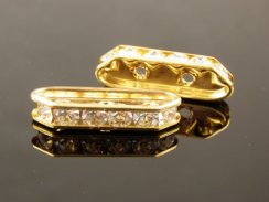Rhinestone Bridge Rondell 2H