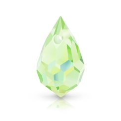 Preciosa® pendant MC Drops 681 1H 6x10mm Peridot AB