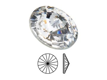 Preciosa® Rivoli MAXIMA Hotfix - Velikost - 10 mm