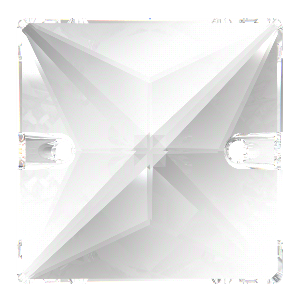 Preciosa Čtvereček 2D 16x16mm Crystal