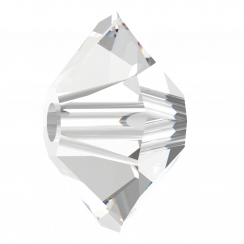 Preciosa MC Bead Spacer 3x5mm Crystal