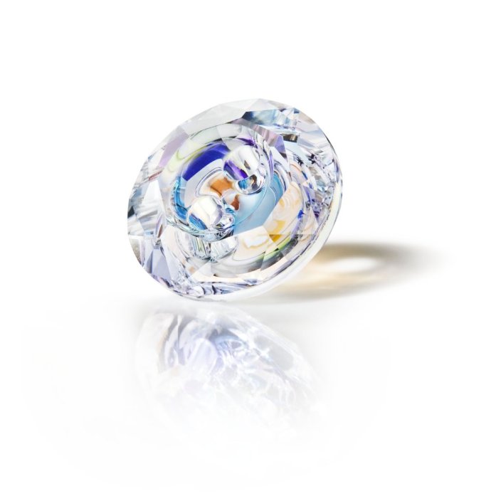 Preciosa Knoflíky MAXIMA 2D 10mm Crystal AB