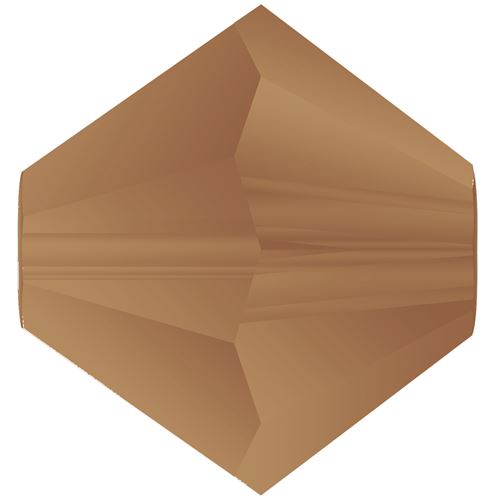 Preciosa MC Perle Sluníčko 3mm Smoked Topaz Matte