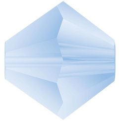 Preciosa MC Rondelle Bead 6mm Light Sapphire Matte