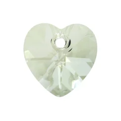 Preciosa® pendant MC Heart MAXIMA 1H 10mm Crystal Viridian
