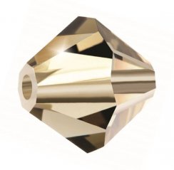 Preciosa MC Rondelle Bead 5mm Black Diamond