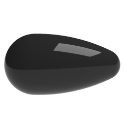 Preciosa Hruška vosk 1D 15x8mm Magic Black