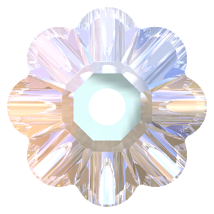 Preciosa Loch Flower 1H 6mm Crystal AB Pure