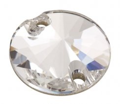 Preciosa Rivoli 2D 10mm Crystal