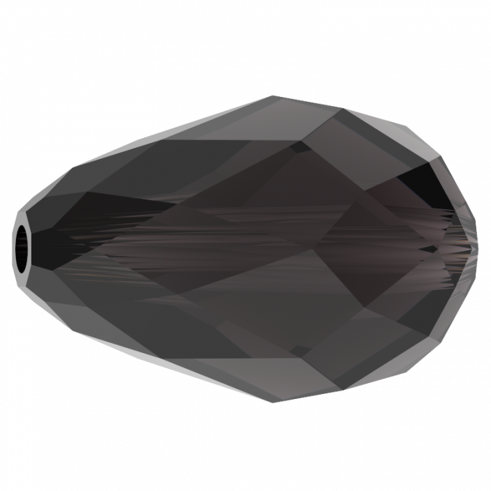 Preciosa MC Bead Pear 9x6mm Crystal Valentinite