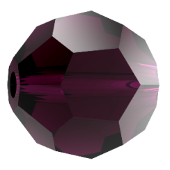 Preciosa MC Round Bead 8mm Amethyst