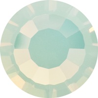 Preciosa MC Šatonová růže VIVA12® nažehlovací ss30 Chrysolite Opal