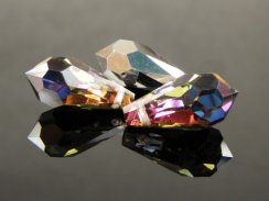 Preciosa® pendant MC Drops 984 1H 9x18mm Crystal Volcano