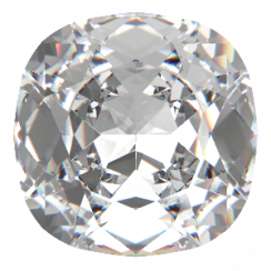 Preciosa MC Oblý Čtverec MAXIMA 18x18mm Crystal