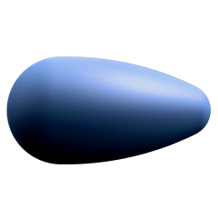 Preciosa Hruška vosk 1D 15x8mm Blue