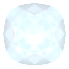 Preciosa MC Oblý Čtverec MAXIMA 12x12mm White Opal