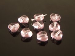 Czech glass Heart beads 12