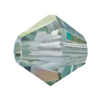 Preciosa MC Rondelle Bead 3mm Crystal Viridian