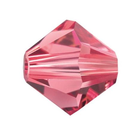 Preciosa MC Perle Sluníčko 6mm Indian Pink