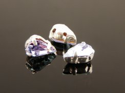 Preciosa MC Pearshape in Sew-on Setting