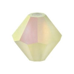 Preciosa MC Rondelle Bead 3mm Jonquil Matte AB