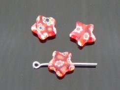 Millefiori Star Beads