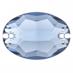 Preciosa Ovál 2D 10x7mm Light Sapphire