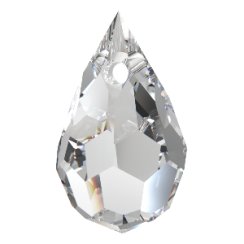 Preciosa® pendant MC Drops 681 1H 6x10mm Crystal