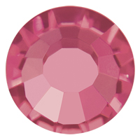 Preciosa MC Šatonová růže VIVA12® nažehlovací ss8 Indian Pink
