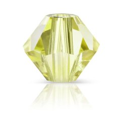 Preciosa MC Rondelle Bead 6mm Acid Yelow