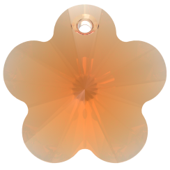 Preciosa® pendant Flower 1H 14mm Crystal Celsian
