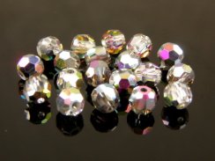 Preciosa MC Perle Kulatá 4mm Crystal Vitrail Green 2sd