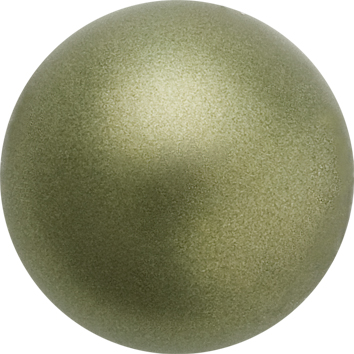 Preciosa Round Pearl MAXIMA 1H 5mm Dark Green