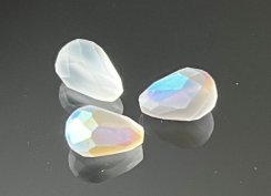 Preciosa MC Bead Pear 9x6mm Crystal Matte AB