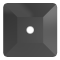 Preciosa Čtvereček 1D 6x6mm Jet