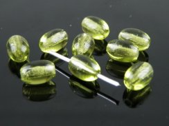 mačkaná perle - oliva 5